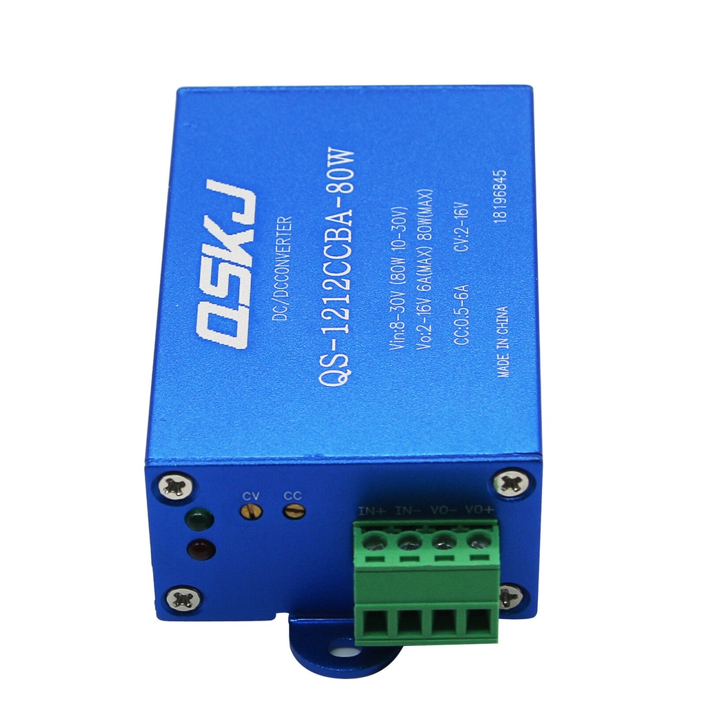 DC-DC Power Supply 8-30V to 2-16V Auto Boost Buck Converter CC CV ...